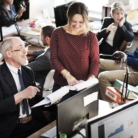 Vertrauensschadenversicherung - Business Team