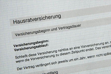 Die Hausratversicherung zahlt nicht immer