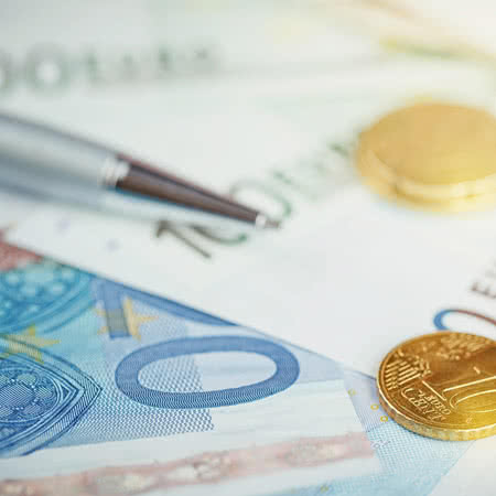 Tierversicherung Angebot - Geldscheine